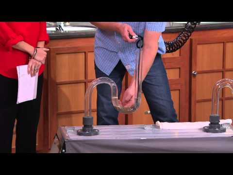 how to drain using a hose