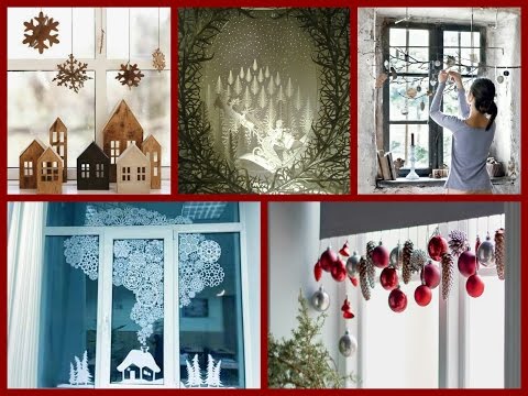 video-linktoworks-DIY Christmas Window Decorations Ideas - Winter...