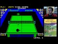 Геймплей с комментариями Konami’s Ping Pong