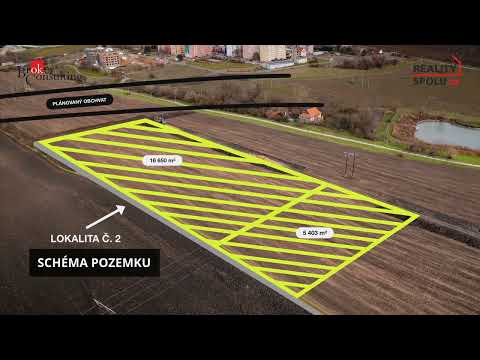 Video Komerční pozemek 5403m2, Uherský Brod-Škrlovec, v Lokalita č.2
