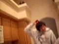 putting jakes hair up =]