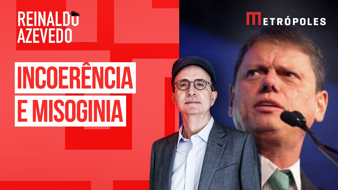 Reinaldo Azevedo – Tarcísio banca o paulista da gema e critica candidaturas de Marina e Tebet