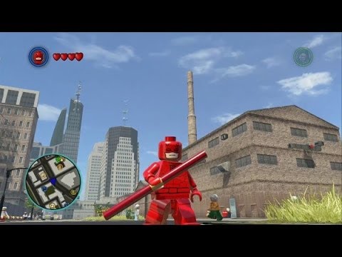 daredevil - This shows how to unlock Daredevil in LEGO Marvel Super Heroes. This video also shows some free roam gameplay with Daredevil LEGO Marvel Super Heroes 100% Pl...