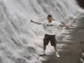 Dam Walker Rob!!!  young teen foot steps on dam