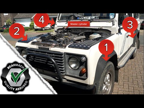 how to bleed land rover discovery brakes