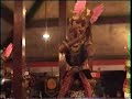 this classical javanese dance comes from the court of yogyakarta.  it depicts a young woman's desire to always look her best.  the dancers seen here belongs to the yayasan siswa among beksa which was created by the brother of sri sultan hamengkubuwono ix in 1952.  the dance foundation's goal is to preserve and develop the classical court dance of yogyakarta and the mataram style.
