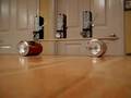Synchronization of Three Metronomes