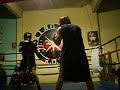 pelea exhibicion a 3 rounds en el gimnasio ko de martinez entre damian ruso (charly box) y andres perez (ko martinez)