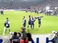 CL Schalke - Trondheim Trikotaktion Rakitic und Krstajic