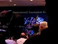 leader/piano: kevin hays; bass: doug weiss; drums: bill stewart.  great sound by doug here...wish my camera took better sounding vids...