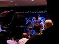 leader/piano: kevin hays; bass: doug weiss; drums: bill stewart.  great sound by doug here...wish my camera took better sounding vids...