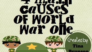 WWI Causes 1914-1918