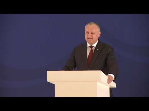 Президент Республики Молдова выступил с речью на Международном форуме в Баку