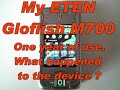 Glofiish M700 after 1 year of use