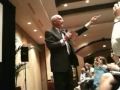 Mark Victor Hansen at a WorldVentures event with Wes Melcher endorsing Travel and MLM