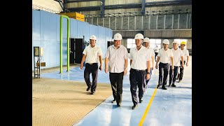 Đoàn công tác của Thành phố Uông Bí thăm, làm việc tại Công ty Nhiệt điện Uông Bí