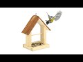 Vogelfutterhaus Aufh盲ngen zum Holz