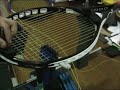 Tennis Racquet Stringing: Stringing O3 Raquets