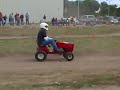 Super Stock Lawn Mower Racing