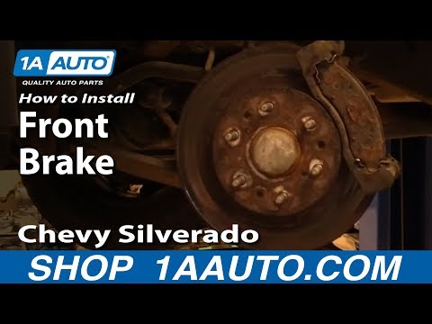 How To Install Replace Front Brakes Chevy Silverado GMC Sierra 1500 99-06 1AAuto.com