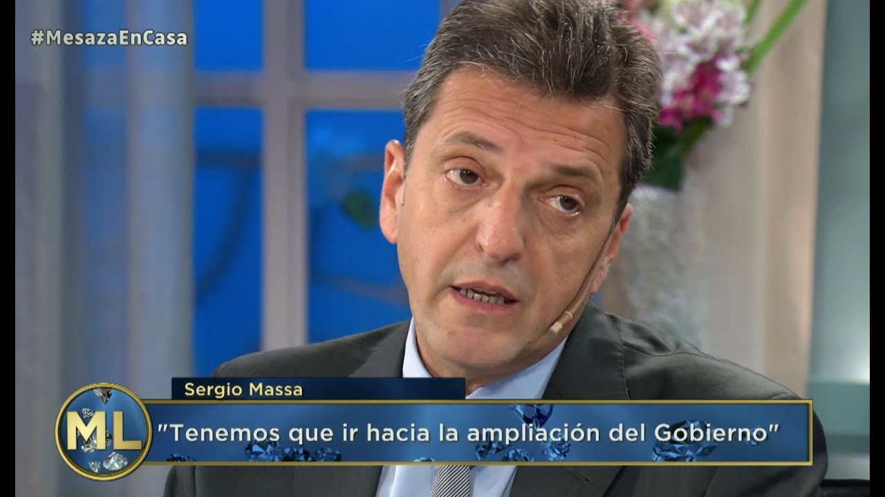 Sergio Massa propone una reforma tributaria: "Que pague más el que más tiene"