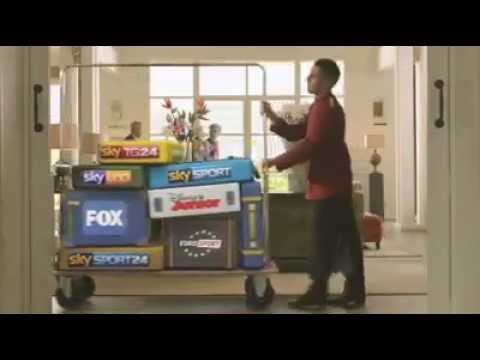 Il Portabagagli protagonista dello Spot Sky