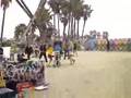 Sanjaya Part 11 dancing with cheerlearders from UCLA venice
