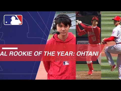 Video: Ohtani named AL Rookie of the Year