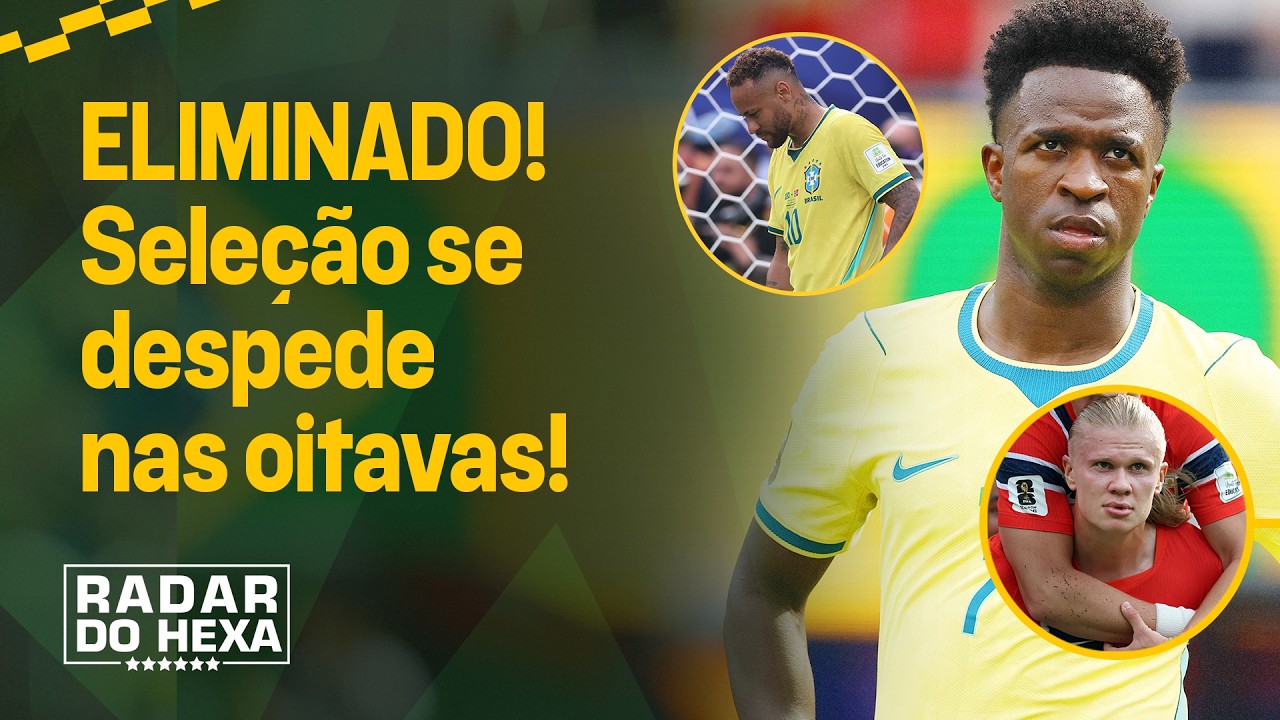 Ao Vivo! Tudo Que Rolou Na Eliminação Da Seleção Brasileira Pra Noruega Na Copa Do Mundo!