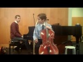 Charlie Zandieh performs the Haydn Cello Concerto in C- 1st Mvmnt
