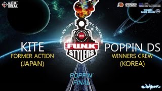 Kite vs Poppin DS – Funk Stylers World Final Poppin Final