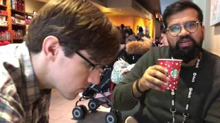 Starbuck Xmas Coffee tasting