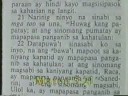 Ang biblia ay may lumang tipan at..? Ang biblia ay may lumang tipan at..?