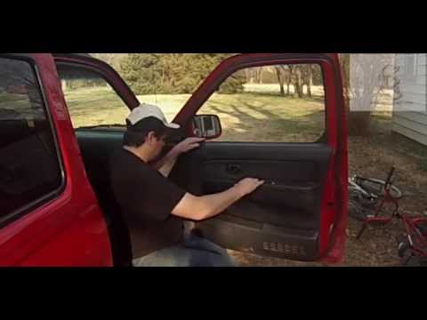 Door Glass Replacement Tips Anyone Can Do   2001 Nissan Frontier