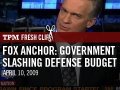 Fox Anchor: Government Slashing The Defense Budget