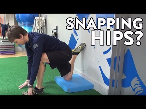 how to relieve snapping hip pain