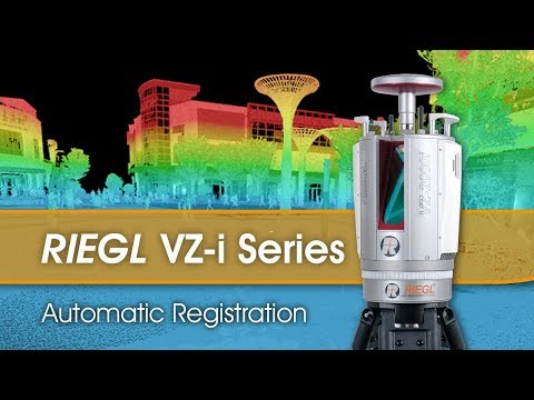 Extremely Fast RIEGL VZ-i Series Automatic Scan Data Registration