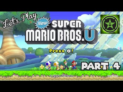 Mario - The AH guys are back playing the fourth installment of New Super Mario Bros. U Wii U. RT Store: http://roosterteeth.com/store/ Rooster Teeth: http://roostert...