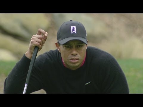 Tiger Woods grabs 36-hole lead at World Challenge