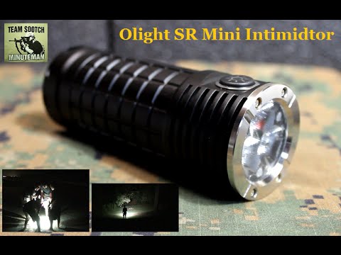 Olight SR Mini Intimidator 2800 Lumen LED Flashlight Review