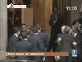 Abucheos a Zp en Salamanca