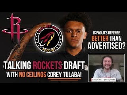 Corey Tulaba talks Rockets Draft!