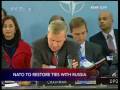 videos de NATO to restore ties with Russia