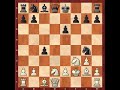 Celada muy interesante que se produce en la Apertura Catalana, sacada de una partida disputada en 1950. Las blancas pierden su dama.