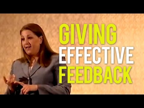 how to provide feedback to improve performance