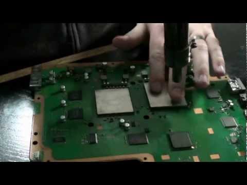 how to remove ps3 rsx heat sink