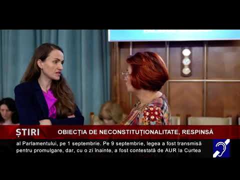 Obiecția de neconstituționalitate, respinsă de CCR