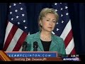Hillary Clinton cackle on the Columbia Free Trade Agreement