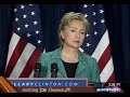Hillary Clinton cackle on the Columbia Free Trade Agreement