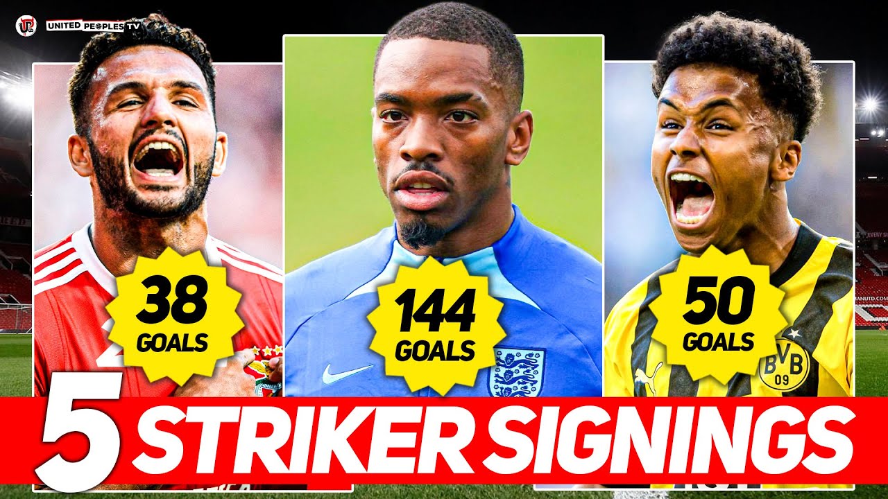 Ten Hag's January Transfers: 5 Strikers Man Utd Should Be Looking At Signing...We NEED More